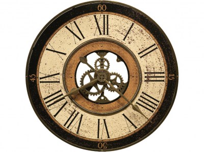 Howard Miller Wall Clock Brass Work 625542